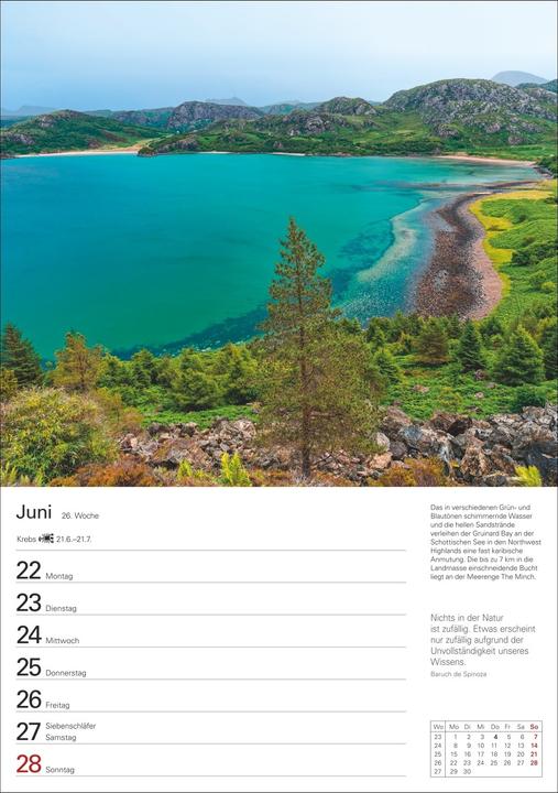 Produktbild Harenberg Wunder der Natur Wochenplaner 2026 - 53 faszinierende Fotografien