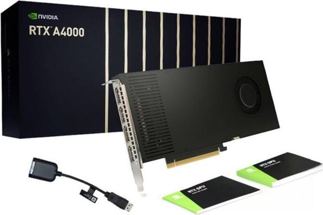 Productafbeelding PNY NVIDIA Quadro RTX A4000 SB 16 GB OEM grafische kaart (16 GB, GDDR6)