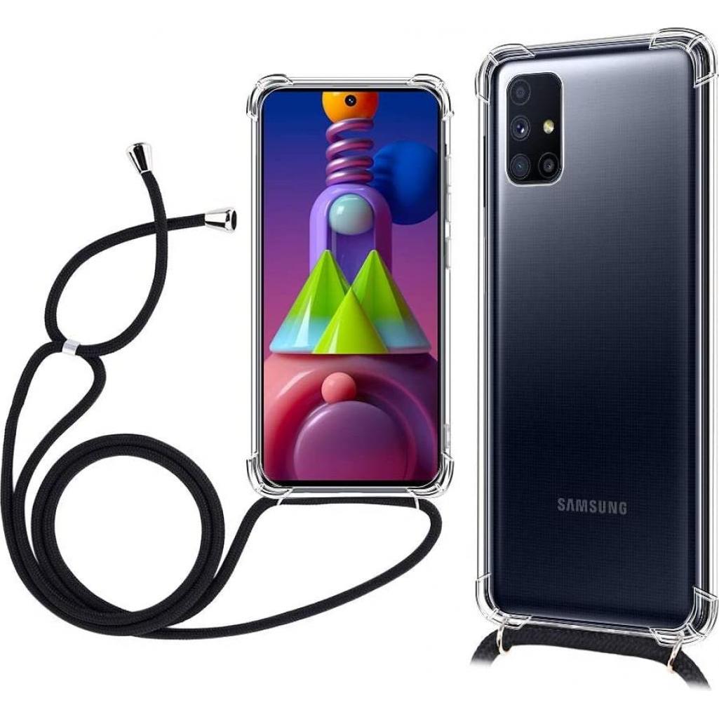 Thumbnail - Screenguard Samsung Galaxy M51 Loopster Necklace Hülle, Handykette, Transparent