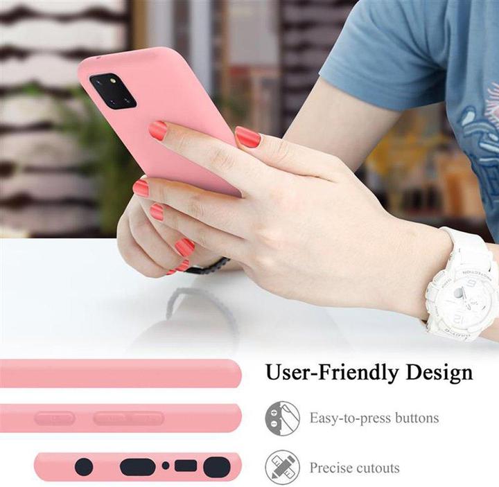 Produktbild Cadorabo TPU Liquid Silicone Case Cover (Samsung Galaxy A81)