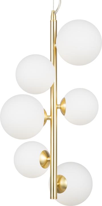 Immagine prodotto Maytoni Lampada a sospensione Dallas, lampada a sospensione 6x G9 bianco opaco, colore oro (G9)