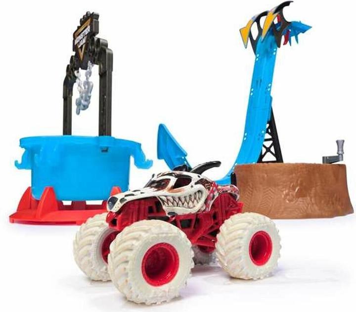 Productafbeelding Monster Jam Mud Blasters Monster Mutt Dalmatiër Dunk Tank