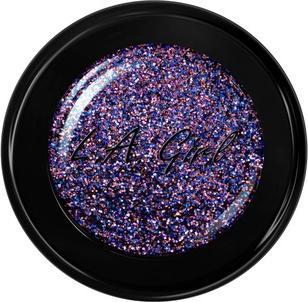 Ragazza festaiola viola