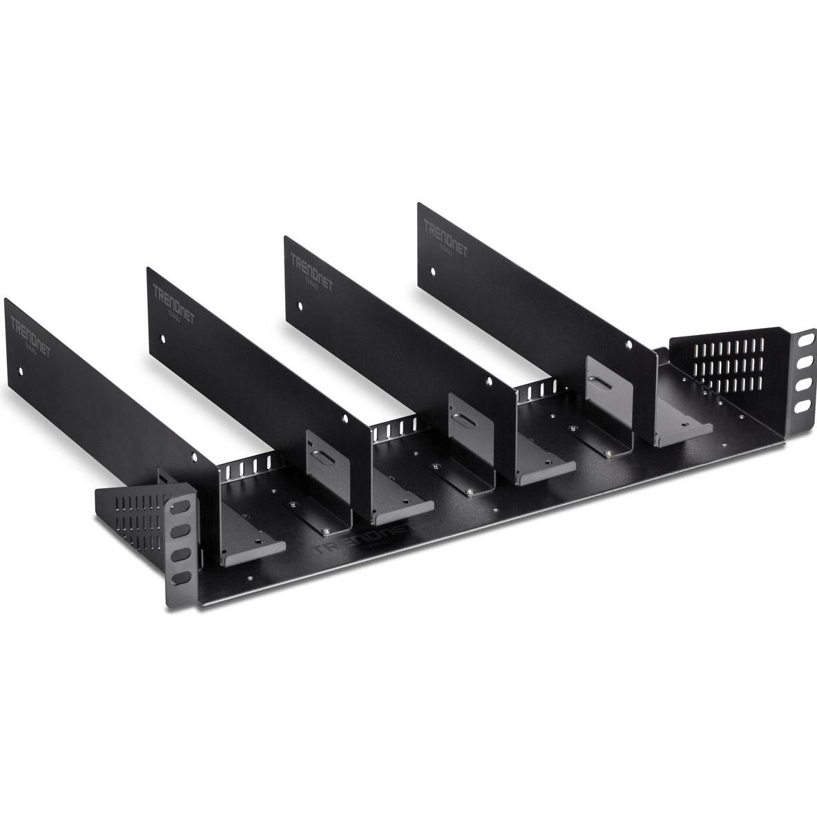 Trendnet Industriale Con Montaggio A Rack Da 19", Accessori per armadio rack, Nero