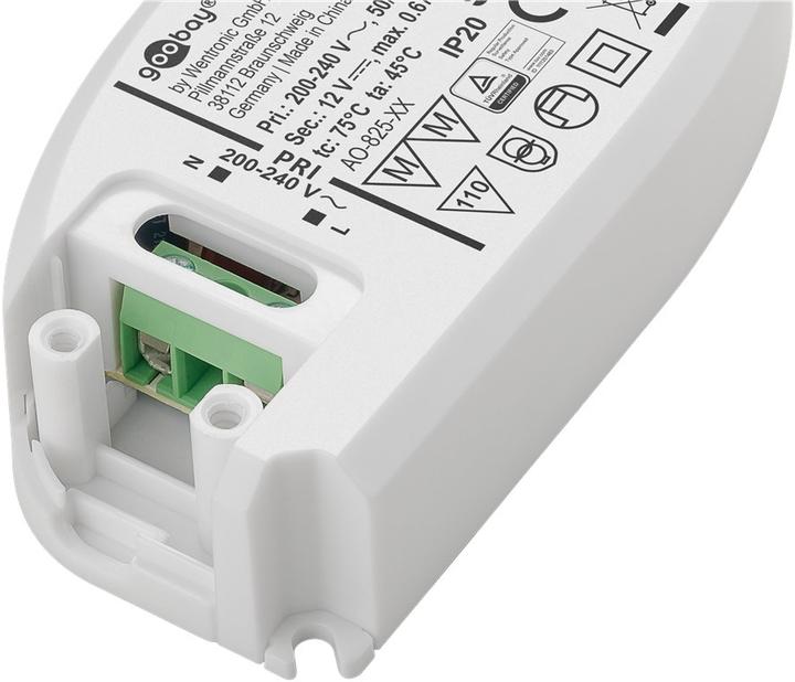 Actual product image Goobay LED transformer