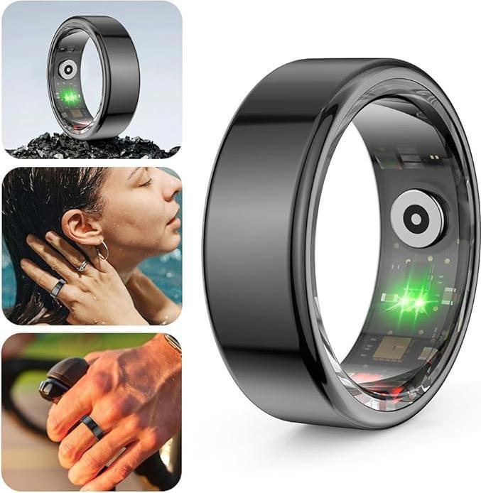 Actual product image Novidarte Smart Ring (Black)