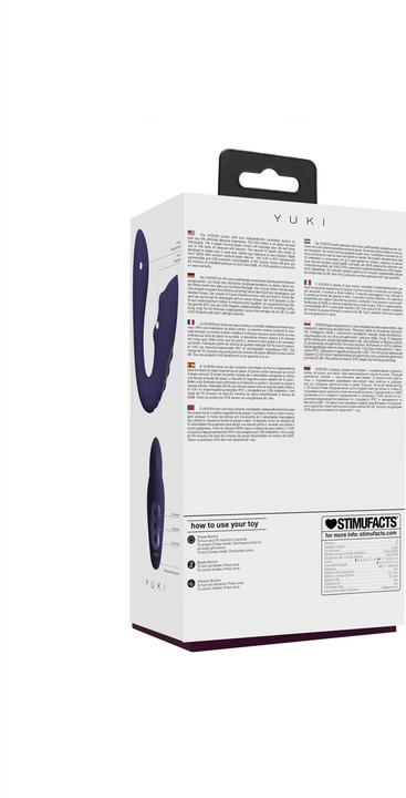 Actual product image Shots Yuki - Dual G-Spot Vibrator with Beads