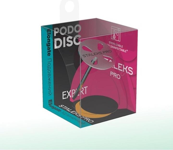 Staples Pododisc Stainless Steel Extended Pedicure Disc with 5 Disposable Adhesive Pads 180