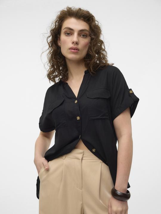 Image du produit Vero Moda Vmbumpy Ss Shirt Wvn Ga Noos (XS)