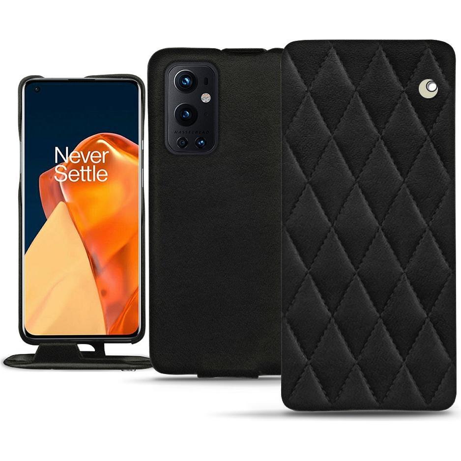 Noreve Lederschutzhülle vertikal (OnePlus X), Smartphone Hülle, Schwarz