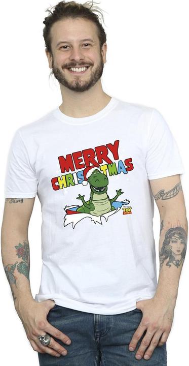 Produktbild Disney Toy Story Rex Christmas Burst TShirt (4XL)
