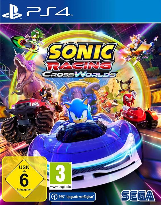 Actual product image Sega Sonic Racing: CrossWorlds (PS4) (PS4, DE)
