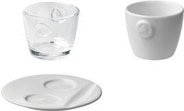 Melitta Verre à espresso "M-Collection", 80 ml en cristal au plomb, hauteur : 54 mm, sans anse (80 ml, 6 x)
