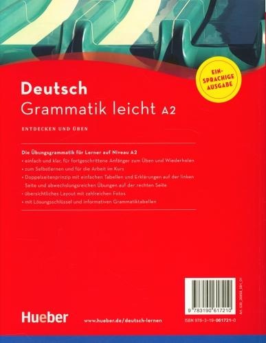 Produktbild Grammatik leicht A2. Einsprachige Ausgabe (Deutsch, Collectif, 2020)