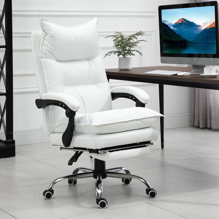 Image du produit Swisshandel24 Chaise de bureau avec repose-pieds (55 - 63 cm)