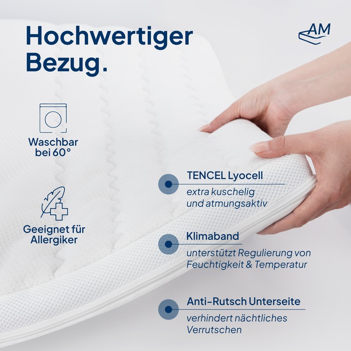 Actual product image AM Qualitätsmatratzen Premium (180 x 200 cm)