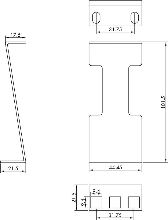 Image du produit Value 19"-Schrank Tiefenerweiterung 101,5mm, 1HE