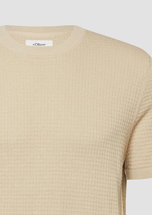 Image du produit s.Oliver Strickpullover aus Baumwoll-Leinen-Mix (3XL)