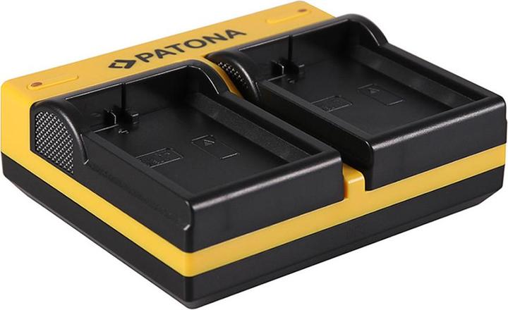 Image du produit Patona Chargeur double pour Nikon EN-EL14 CoolPix D3100 D3200 D5100 D5200 P7000 P7100 P7700 avec Micro