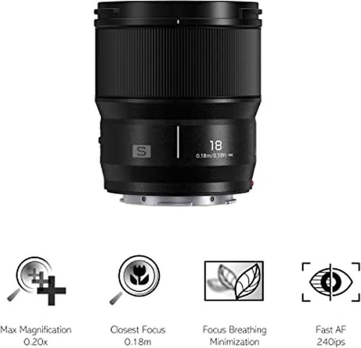 Produktbild Panasonic Lumix S 18mm f/1.8 (L-Mount, Vollformat)