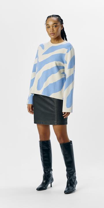 Produktbild Object Gemusterter Pullover (S)