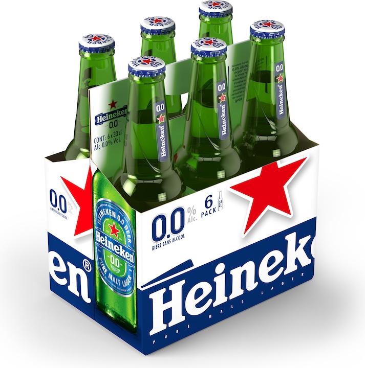 Actual product image Heineken Alcohol-free 0.0 (24 x 33 cl)