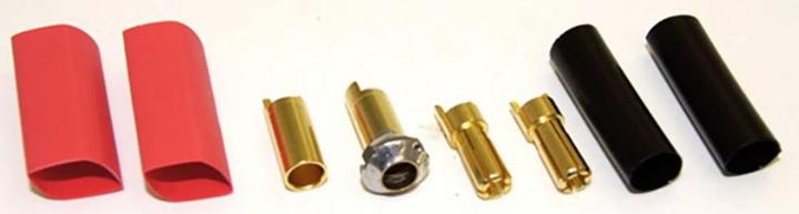 Actual product image Jeti Anti-flash plug set 5.5 mm AFC model (8595245910150)