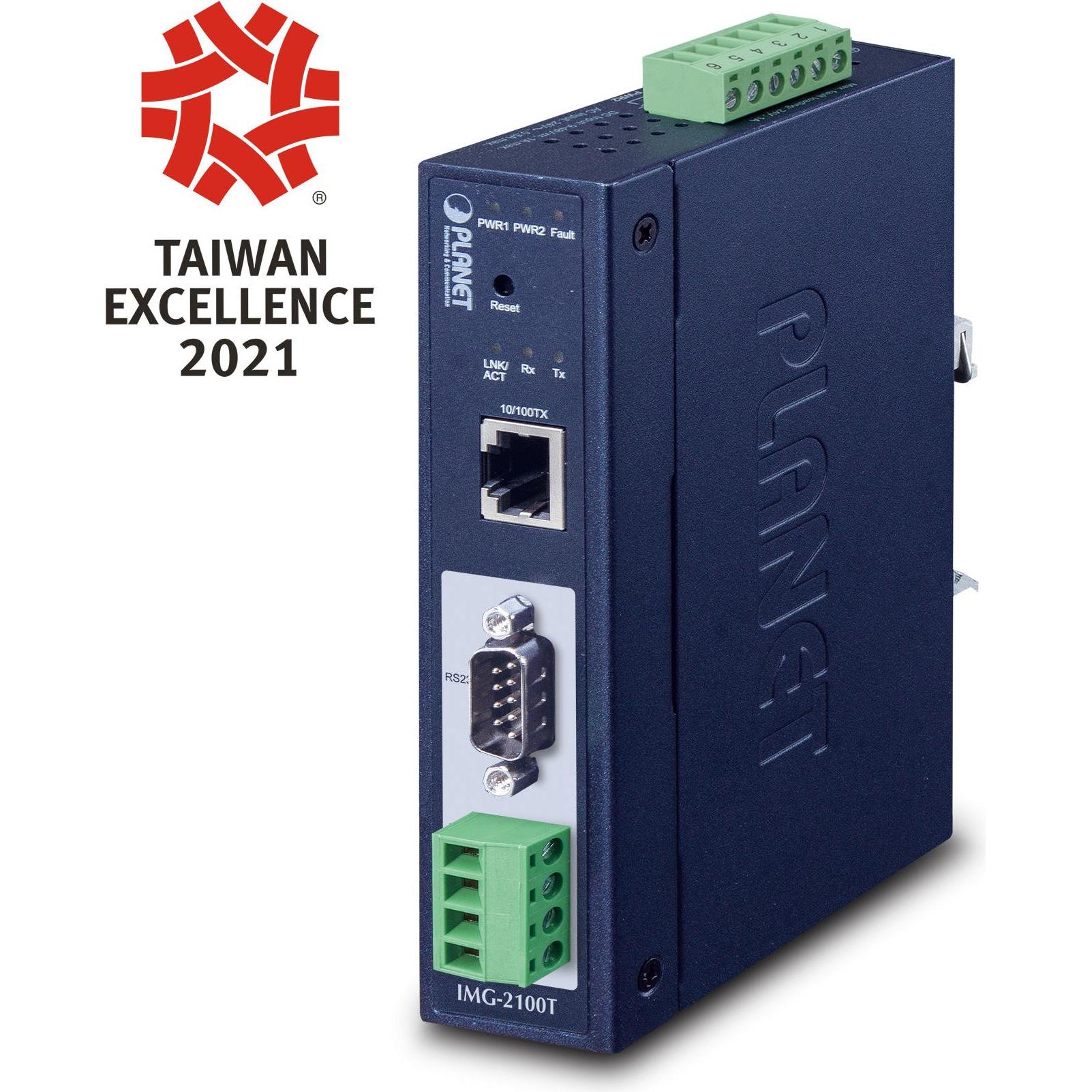 Planet Gateway Modbus industriale a 1 porta RS232/422/485, Convertitore