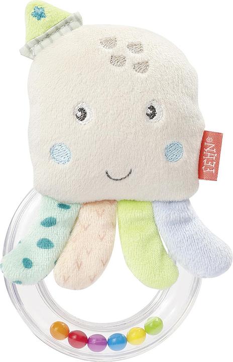 Actual product image Fehn Rattle ring 'Octopus