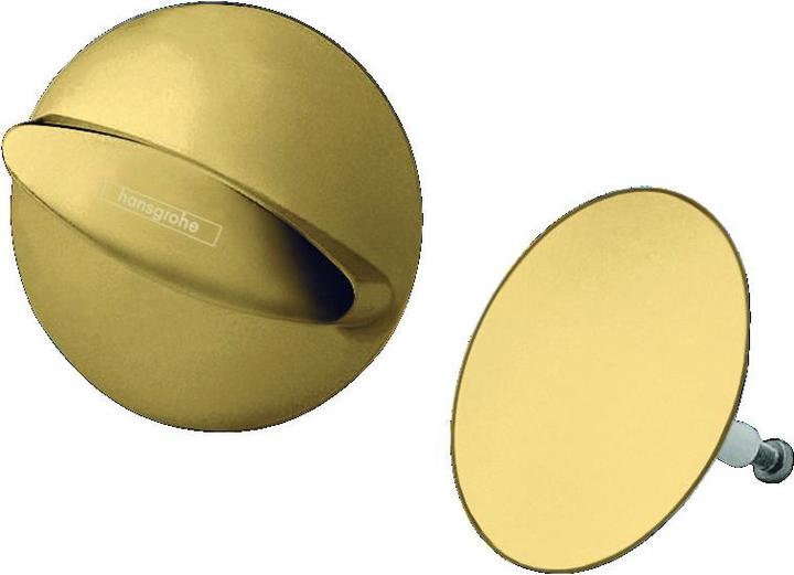 hansgrohe Set completo Flexaplus per scarico e troppopieno (ottica oro lucido)