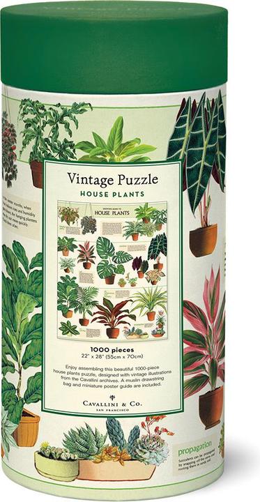 Produktbild Cavallini Zimmerpflanzen (1000 Teile)