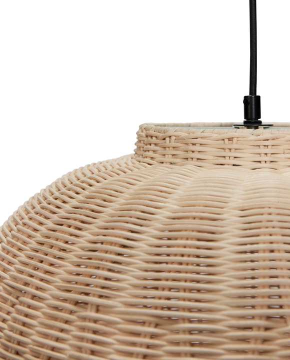 Produktbild Hübsch - Chand Pendant Round Natural (E27)