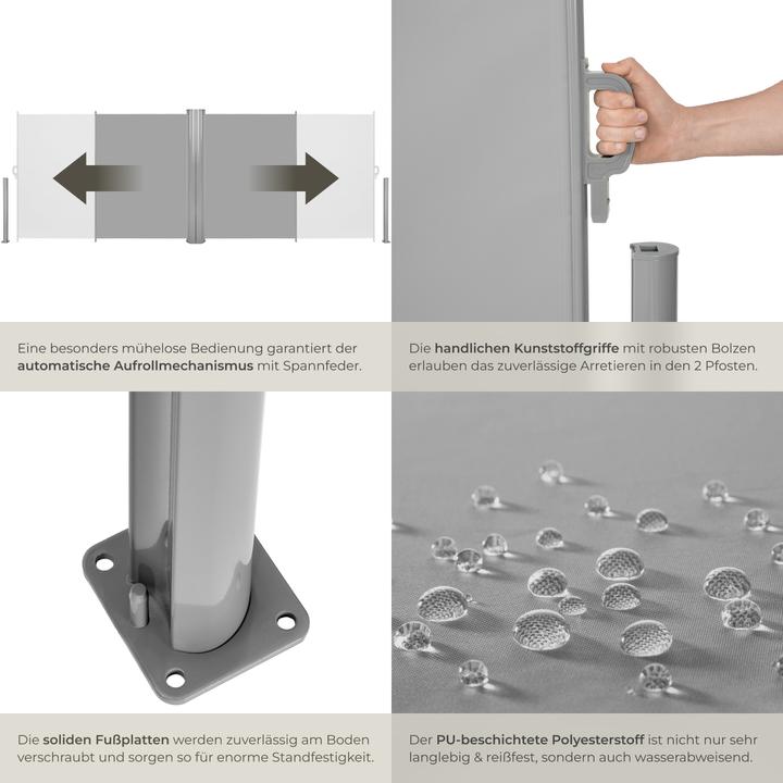 Image du produit tectake Paravent (6 m)