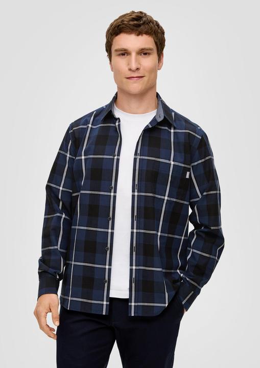 Image du produit s.Oliver Hemd Regular: Langarmhemd aus Baumwolle (L, XL)