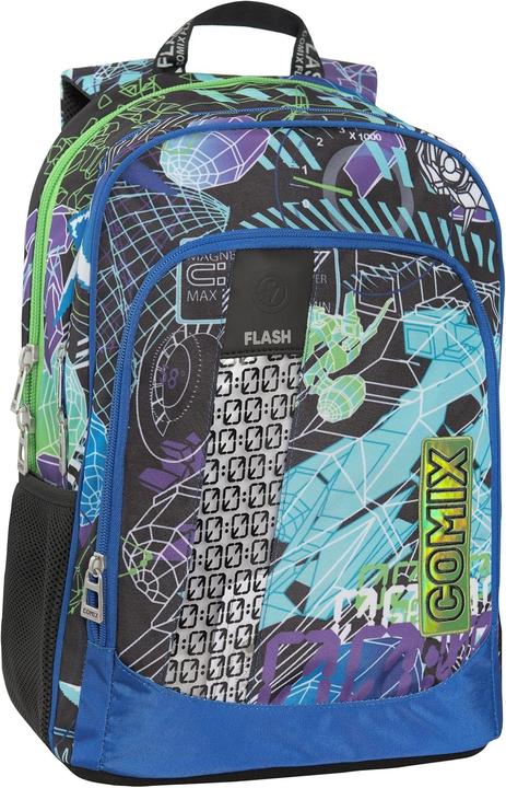 Actual product image Comix Detachable Unisex Trolley Backpack for School Organization