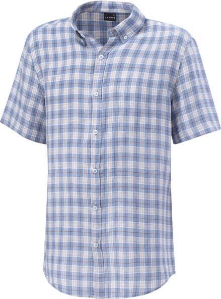 Immagine prodotto Artime Herren-Kurzarmhemd aus Leinen (M)