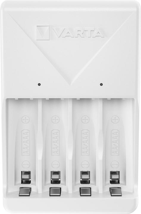 Productafbeelding Varta Plug Charger (1 Pcs., AA, 1600 mAh, Oplaadbare batterijen + lader)