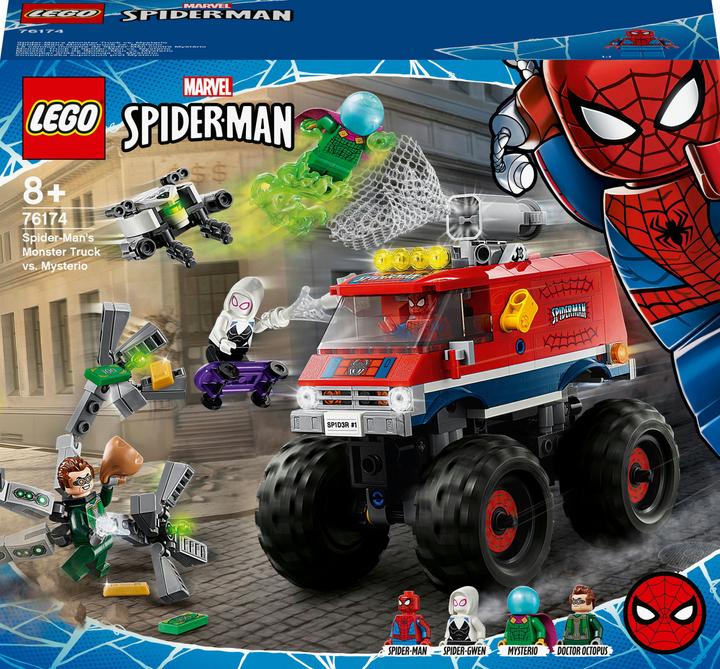 Produktbild LEGO Spider-Mans Monstertruck gegen Mysterio (76174, LEGO Marvel)