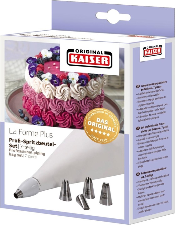 Actual product image Kaiser Profi Set Perfect (Piping bag set, 500 ml)