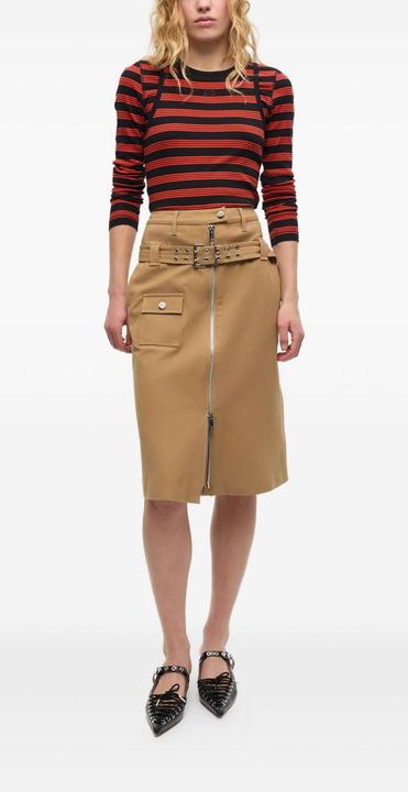 Produktbild GANNI Gonne Beige (38)