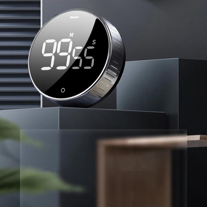 Productafbeelding Baseus heyo rotatie countdown timer Zwart