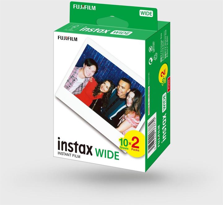 Actual product image Fujifilm Instax Wide 10x2