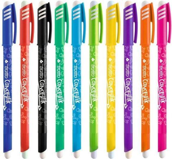 Actual product image Tratto 826500 Ballpoint pen Black, Blue, Green, Red 50 piece(s) (Black, Blue, Green, Red, 50x)