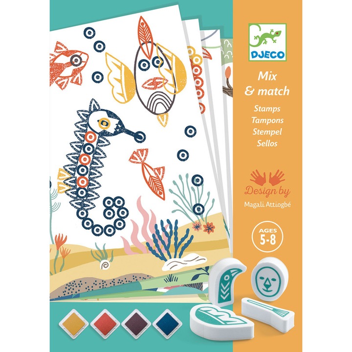 Produktbild Djeco Stempel Überraschende Tiere