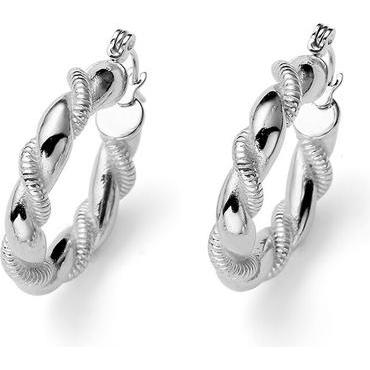 Oliver Weber Collection, Ohrringe, Oliver Weber - Stylish round earrings Twisty 23035