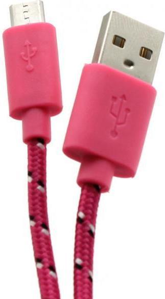Actual product image Sbox USB->Micro USB 1M USB-1031P pink (1 m, USB 2.0)