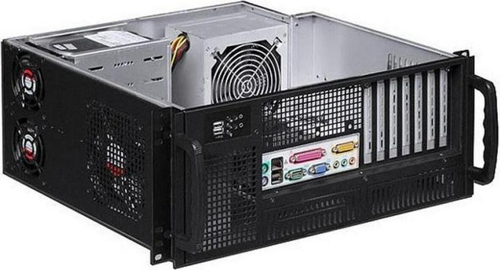 Produktbild Techly I-CASE MP-P4HX-BLK6 Computer-Gehäuse Rack (ATX)