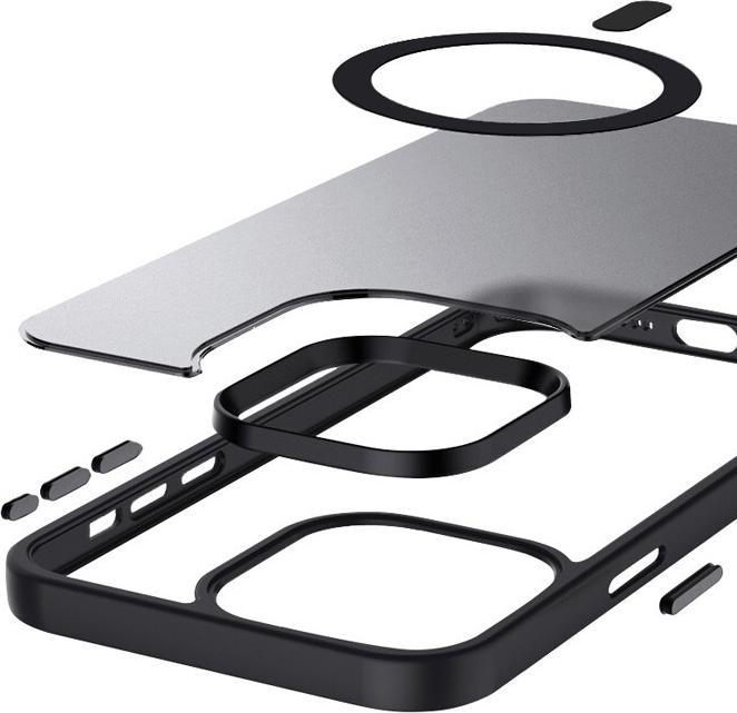 Image du produit Crong Étui iPhone 15 Pro Max MagSafe noir (Apple iPhone 15 Pro Max)