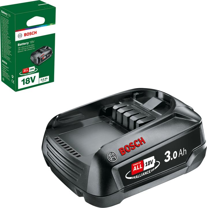 Actual product image Bosch Home & Garden Battery pack PBA 18V (1x3.0Ah) (18 V)