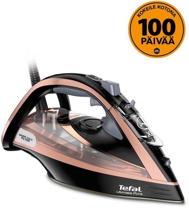 Produktbild Tefal efal Ultimate Pure FV9845 Bügeleisen Trocken- & Dampfbügeleisen (3200 W, 260 g/min)